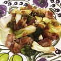 m_moco's cooksnap of when they made 豚肉とキャベツとブロッコリーの炒めもの.