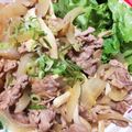 ☆DJサリー☆'s cooksnap of when they made 豚肉とエリンギのさっぱりポン酢炒め.