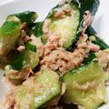 けんけん1016's cooksnap of when they made ビニール袋で簡単☆ツナと胡瓜のピリ辛和え.