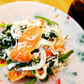 かわゆう1211's cooksnap of when they made 鮭とほうれんそうのマヨマスタード和え.
