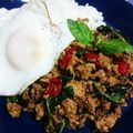 ８６３１７６'s cooksnap of when they made 子供も喜んだ♪鶏ミンチで簡単ガパオライス.