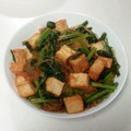 ポニーリボン's cooksnap of when they made 小松菜と厚揚げの春雨炒め.