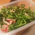 しらたまこむぎ's cooksnap of when they made 豆苗とカニカマのポン酢和え.