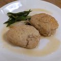 クックJ6JCJO☆'s cooksnap of when they made 鶏もも挽き肉の簡単♪つくね風ハンバーグ.