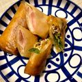melodyvn's cooksnap of when they made (簡単)もちハムチーズ春巻き.