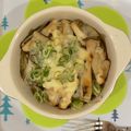 おっちむ＊'s cooksnap of when they made 鶏肉とごぼうの味噌クリームグラタン.