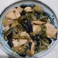 KENERISA's cooksnap of when they made やわらか鶏むねと茄子とピーマンの味噌炒め.