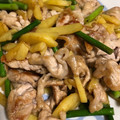 みんつ07's cooksnap of when they made 豚ﾊﾞﾗとじゃがいもとﾆﾝﾆｸの芽炒め♥.
