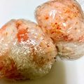 ☆はあ☆'s cooksnap of when they made 焼きたらこと七味の混ぜ込みおにぎり♥.
