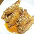 ぶじりん's cooksnap of when they made 手羽中 カリカリ甘辛.