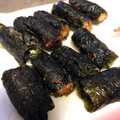ちびフント's cooksnap of when they made 簡単☆ササミの磯辺タツタ揚げ.