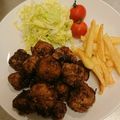 precious☆'s cooksnap of when they made 豚小間肉で豚唐揚げ☆.