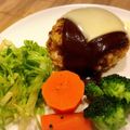 ʬʬʬʬʬʬʬʬʬʬ's cooksnap of when they made こんがりふっくらハンバーグ.