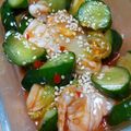 イロピリン's cooksnap of when they made 簡単☆きゅうりのキムチあえ.
