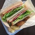 四児のハハ's cooksnap of when they made BLTサンドイッチ.