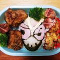 ネコナデコ's cooksnap of when they made 仮面ライダージオウ弁当 キャラ弁.