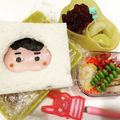 yuki_co's cooksnap of when they made キャラ弁♪おしりたんてい♪サンドイッチ.