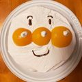 ひなコアラ's cooksnap of when they made 超簡単♪アンパンマンのバースデーケーキ★.