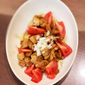 norihirovi's cooksnap of when they made さっぱり！鶏ももトマトの酢醤油炒め♬。•.