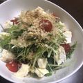 ☆初音☆'s cooksnap of when they made まるごと水菜とカマンベールチーズのサラダ.