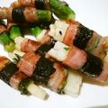 ゆみらんたん's cooksnap of when they made 簡単おつまみ☆長芋の大葉ベーコン巻き.