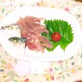 minmo2✳️2's cooksnap of when they made いなだ（わらさ）の刺身.