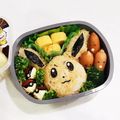 pon-ko's cooksnap of when they made キャラ弁ポケモン☆イーブイ.