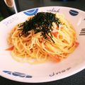 EnaYae★mam's cooksnap of when they made ☆簡単☆１人ランチにタラコパスタ.
