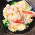 ちょ〜☆'s cooksnap of when they made ブロッコリーのふわふわ卵中華あんかけ.