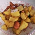 黒こっぺ's cooksnap of when they made カレーマスタードのポテトウインナー.