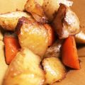 pinat's cooksnap of when they made レンジで時短♬新じゃがと人参のきんぴら.