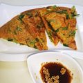 なめこおろし's cooksnap of when they made 青ネギ大量消費メニュー♡ネギチヂミ.