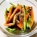 azbjbn's cooksnap of when they made 人参のぬか漬けナムル.