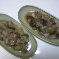 Voltynoa's cooksnap of when they made 豚とお茄子の甘！！ウマ味噌煮☆.