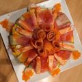 きょとん's cooksnap of when they made ☆簡単で豪華なちらし寿司ケーキ☆.