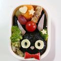 ✴秋茜✴'s cooksnap of when they made 魔女の宅急便★ジジ★キャラ弁.