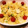 おなかがグウ～'s cooksnap of when they made キャベツと玉子炒め.
