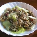 若hiro's cooksnap of when they made ひじきの炊き込みご飯で・・レタス炒飯！！.