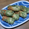 i_yokan's cooksnap of when they made ちくわチーズの磯辺揚げ。.