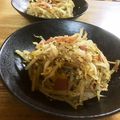 広野のタイタン's cooksnap of when they made もやしベーコン炒め卵入り.