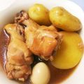 ちょちょこ✫'s cooksnap of when they made 【超簡単】手羽元とじゃがいもの甘辛煮.