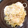 はぴこれ's cooksnap of when they made 白だしで！超簡単！明太クリームパスタ.