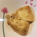 ダサコ's cooksnap of when they made 油揚げと卵で「あぶ玉煮」.