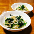 猫のオソマ's cooksnap of when they made 簡単！もやしとほうれん草の磯香和え.