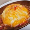 もーちゃん4645's cooksnap of when they made 褒められレシピ♡絶品♡カニかま 天津飯.