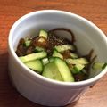 クックGI6NP0☆'s cooksnap of when they made きゅうり入り★簡単もずく酢.