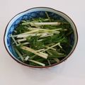 チルタラ's cooksnap of when they made 水菜のナムル.
