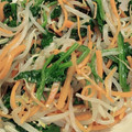 クックEAD4R5☆'s cooksnap of when they made ☆簡単☆ほうれん草ともやしのナムル.