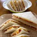 食いしんBoyママ☆'s cooksnap of when they made ✿卵とイチゴジャムのサンドイッチ.