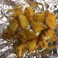 take♪aki♪'s cooksnap of when they made ジャガイモのピリ辛カレーホイル焼き.
